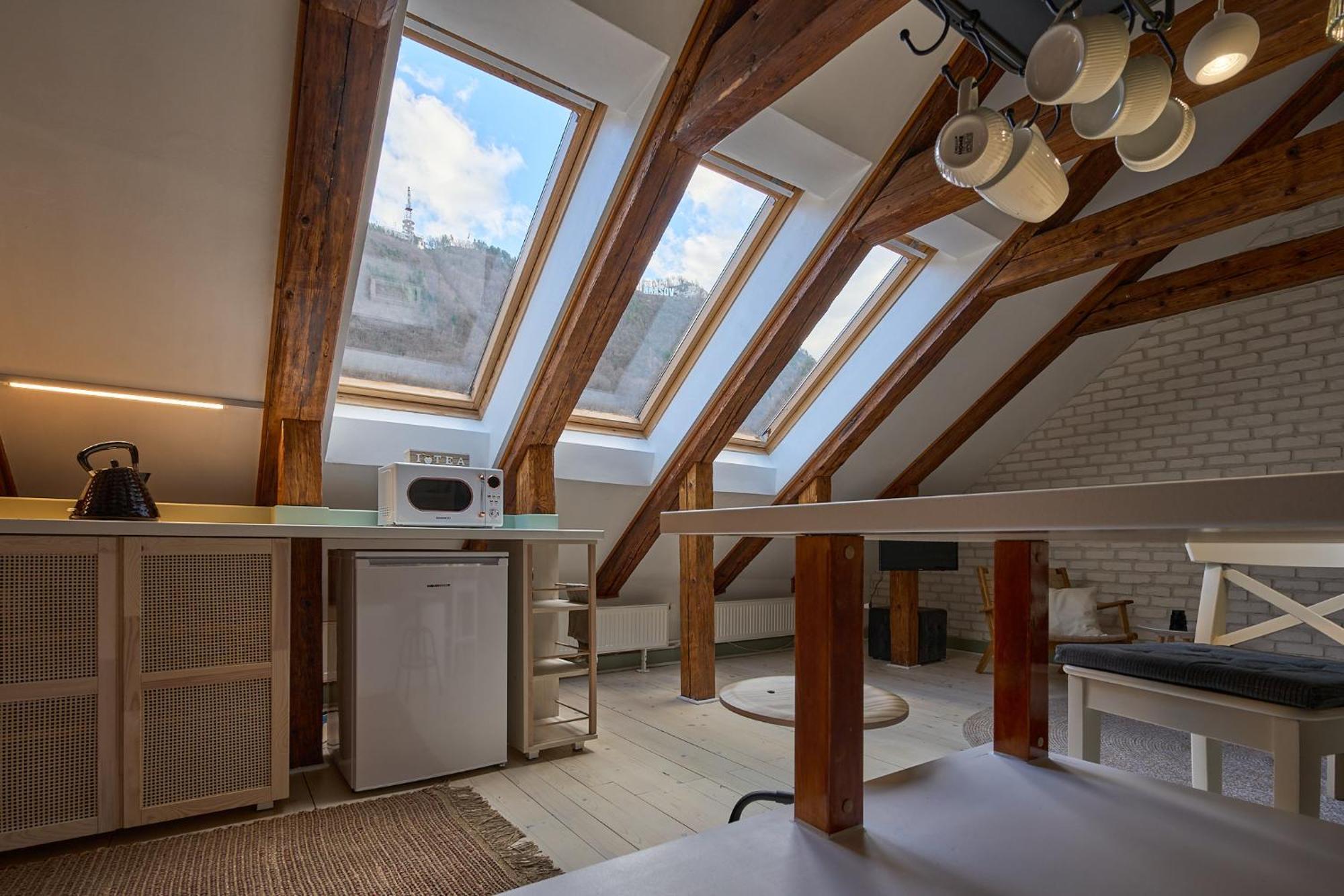 Ferienwohnung Belle Vista Loft Brașov Exterior foto